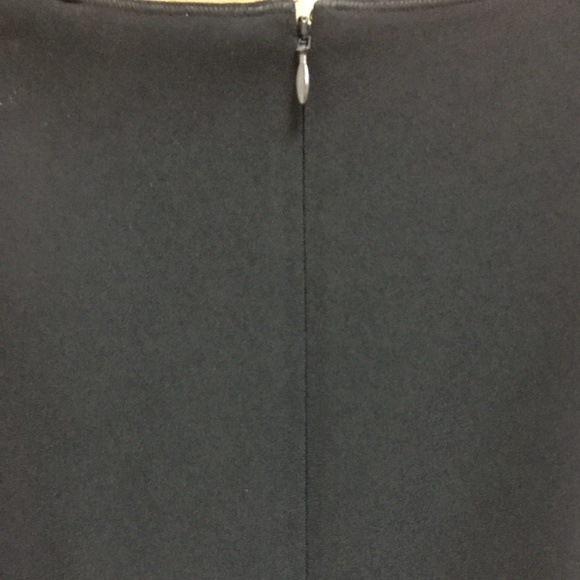 NWT $368 ELIE TAHARI NAVY STEFANA RUFFLE SLEEVE SHIFT DRESS Sz 10 - Picture 11 of 12